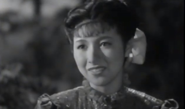婦系図映画ポスター1950年代・再公開地方版長谷川一夫、山田