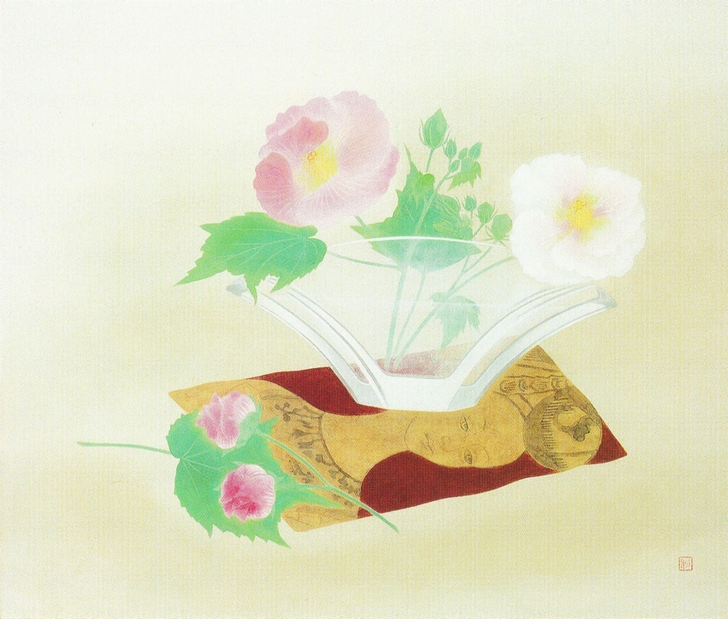 日本画の杜 第二章 「夏の花籠」 2016・8 - nihonganomori's blog
