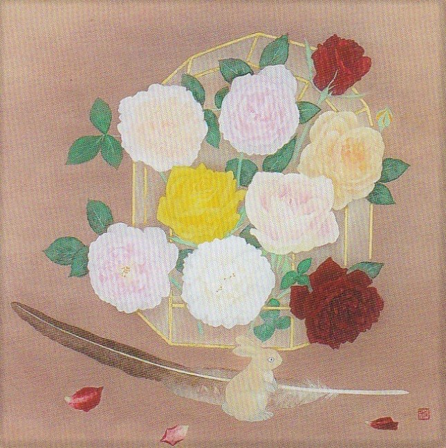 日本画の杜 第十三章 硝子の箱の薔薇 17 6 Nihonganomori S Blog