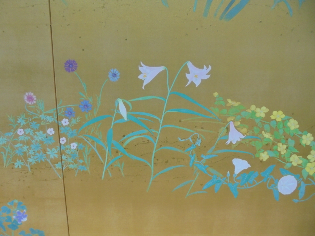 日本画の杜 第二十章 「八千草屏風」 2018・3