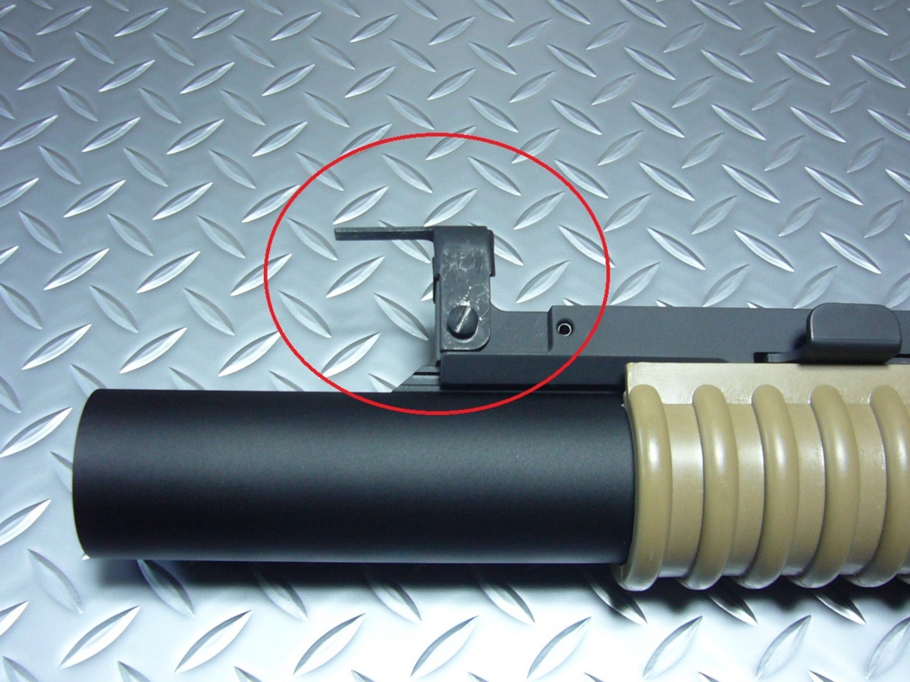 G＆P製 M203 グレネードランチャー - Dサポート