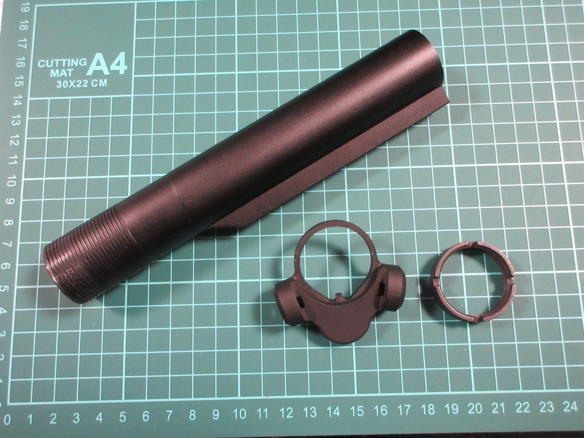 ｍ４用 ストックパイプの取り付け Dサポート
