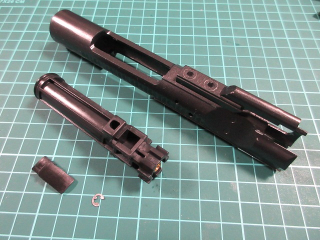 S T製 ボルトキャリアを磨いてみました Dサポート