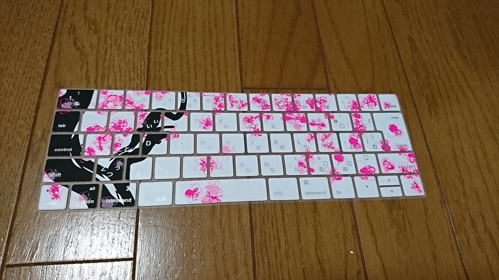 MacBookのキーボードカバー