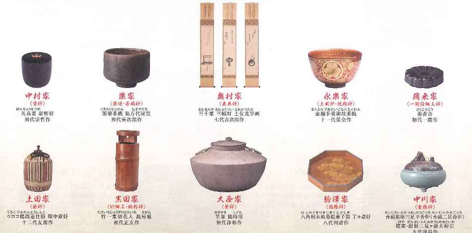 千家十職 茶道 （千家十職 樂家の茶碗 -極められた赤と黒の美