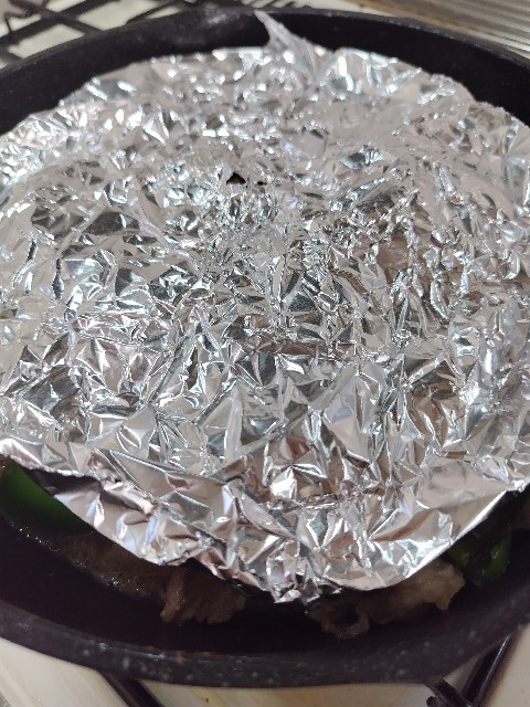 味噌炒め準備写真