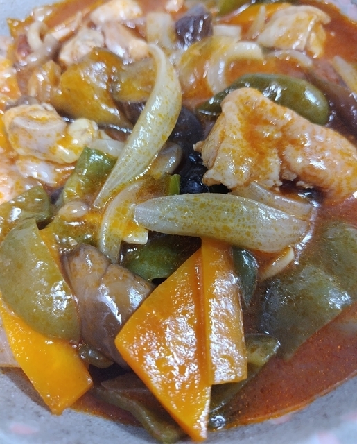 チキンのトマト煮の写真