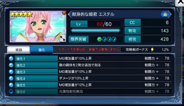 エステル ニコタマ的キャラクター紹介 効率モンスターのザレイズブログ