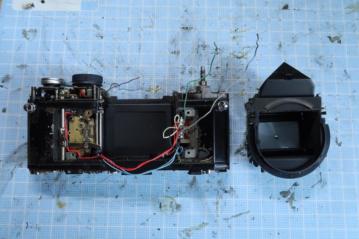 依頼品】ペンタックスMXの修理 - にこらのブログ(カメラ修理)