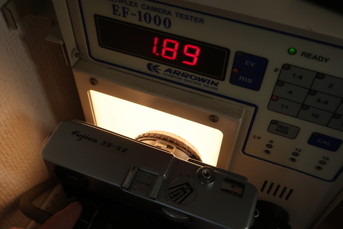 FUJICA 35SEの分解修理とCITIZEN MLTシャッター - にこらのブログ