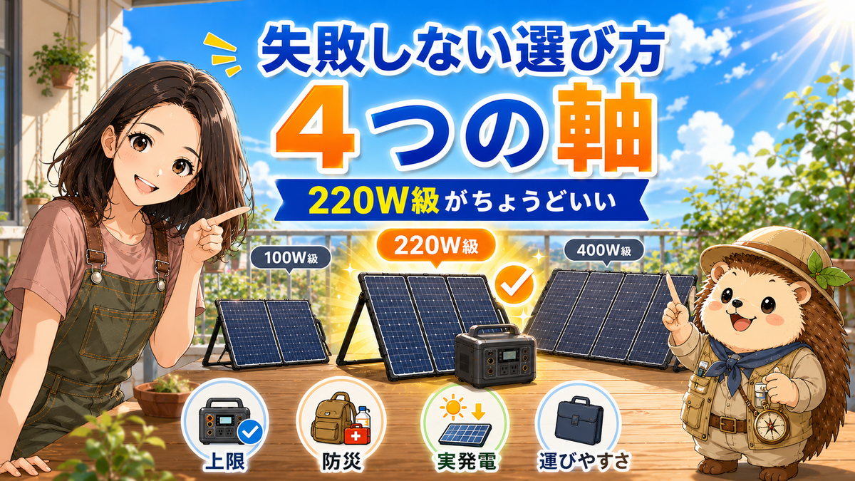 失敗しない選び方の4つの軸