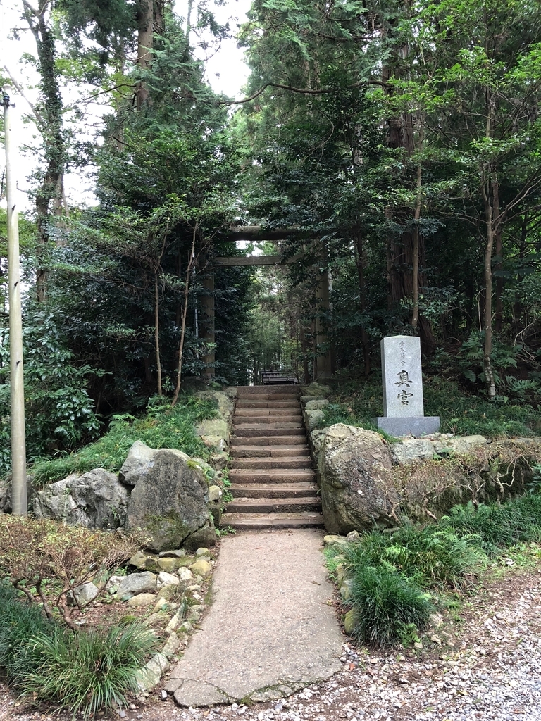 奥宮。厳かな空気