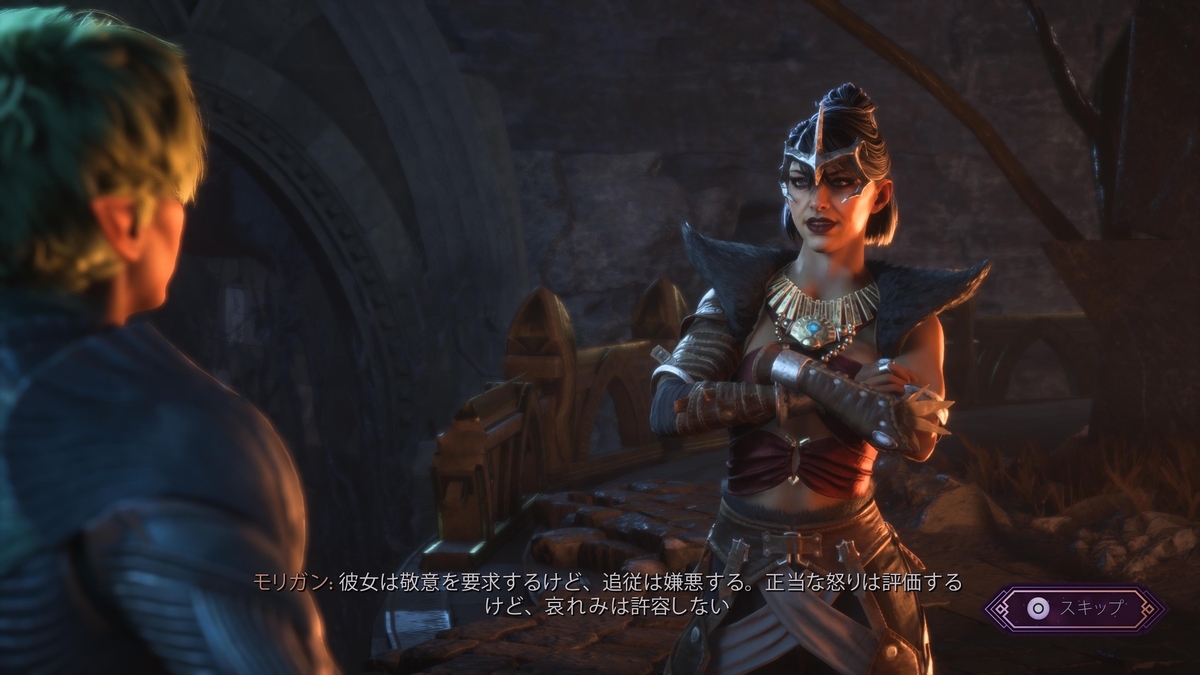 ドラゴンエイジ モリガン ミサールを説得して欠片を手に入れるには? - 個人的なゲーム攻略