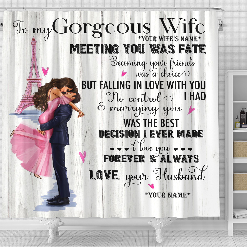 Wife Shower Curtain 90 LoveHome