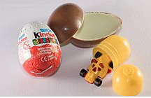 ドイツのキンダーサプライズチョコレート