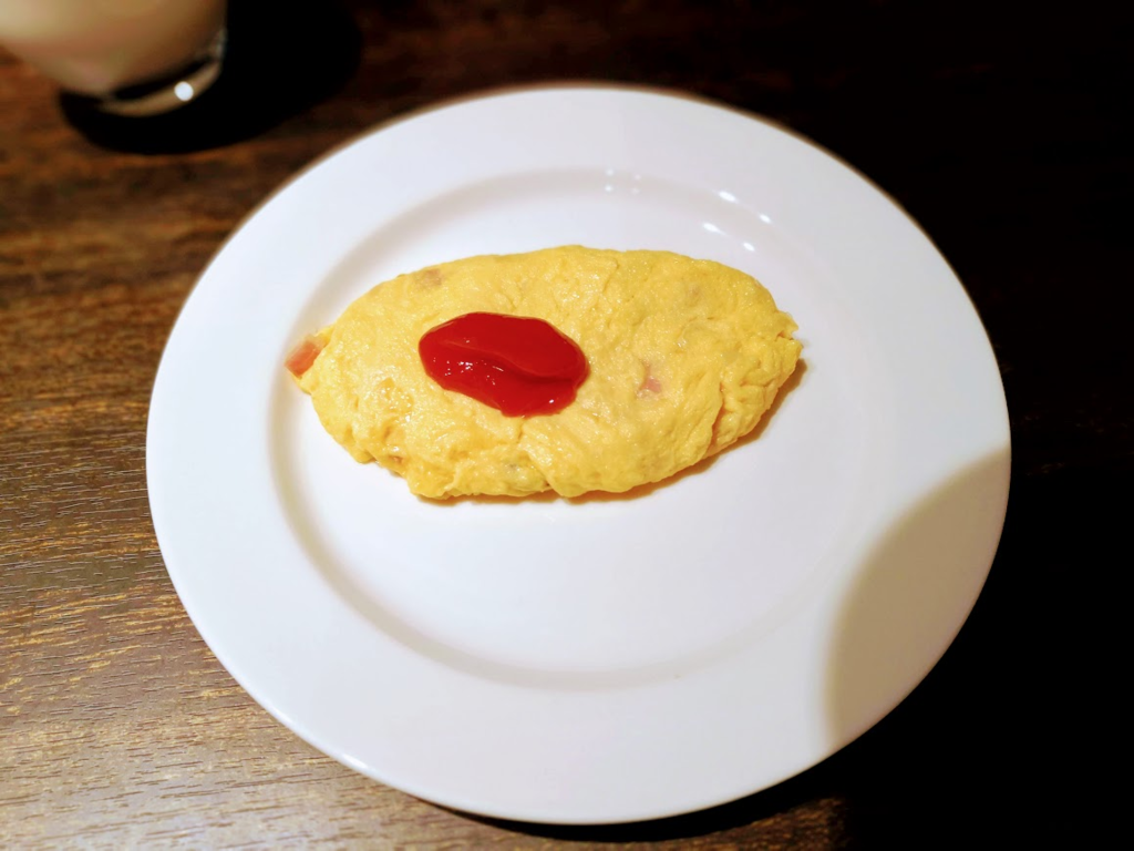 軽井沢マリオットホテルのオムレツ