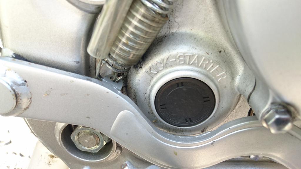 KLX250にキックスターターが付く！？