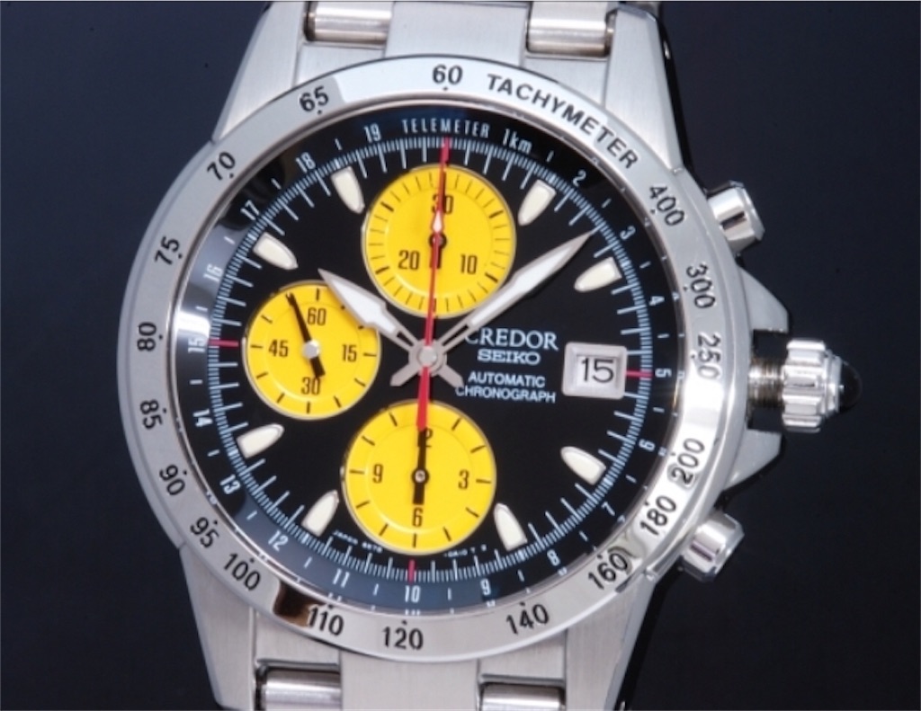 【超希少】SEIKO クレドール フェニックス GZBP999 限定品 幻のクレドール フェニックス クロノグラフ「GZBP999」を我が手