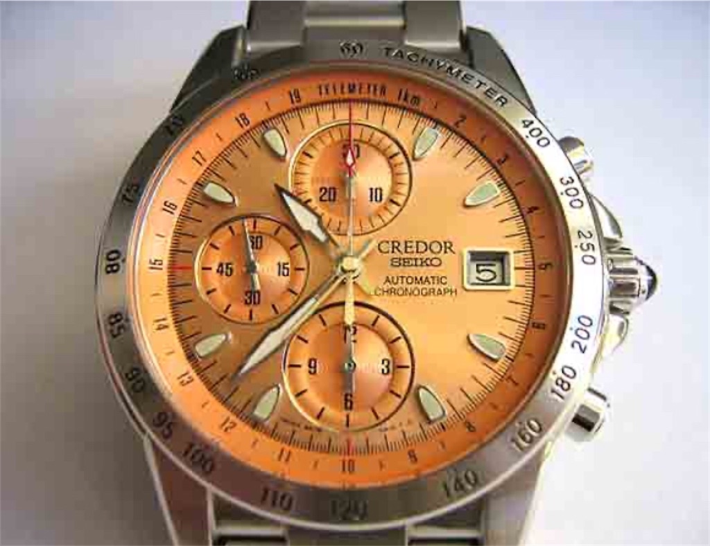 【超希少】SEIKO クレドール フェニックス GZBP999 限定品 幻のクレドール フェニックス クロノグラフ「GZBP999」を我が手