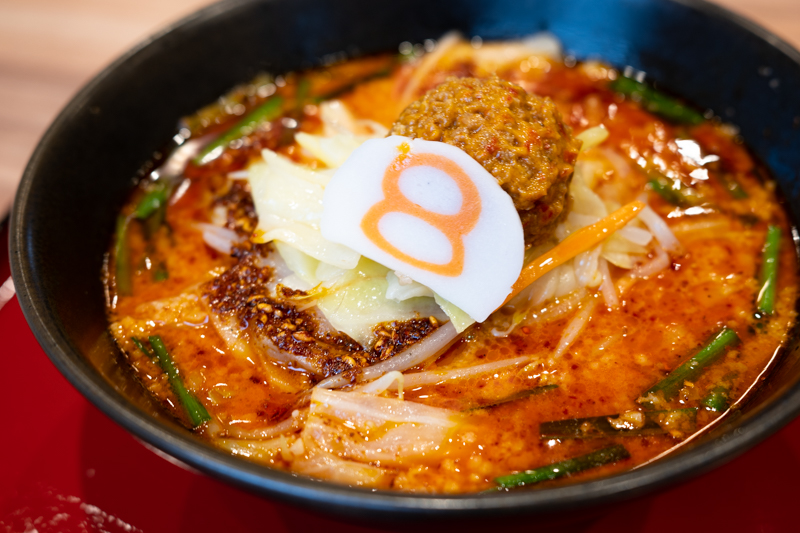 8番らーめん」に「野菜麻辣らーめん」が今年も登場！新トッピング「鬼