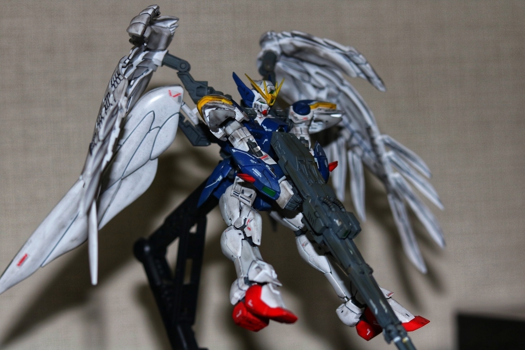 8 ガンプラ Rgウイングガンダムゼロｅｗ 完成 Ninsenの雑記