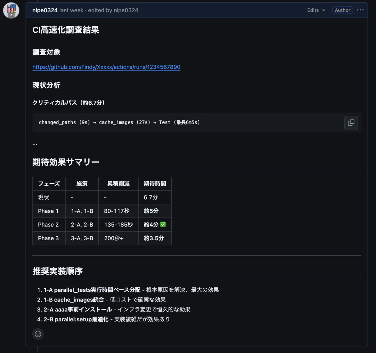 CIのテスト実行時間改善をClaude Codeに任せて30%時間短縮 - Findy