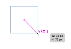 Illustrator四角 円を中心から作る方法 デザインのメモ