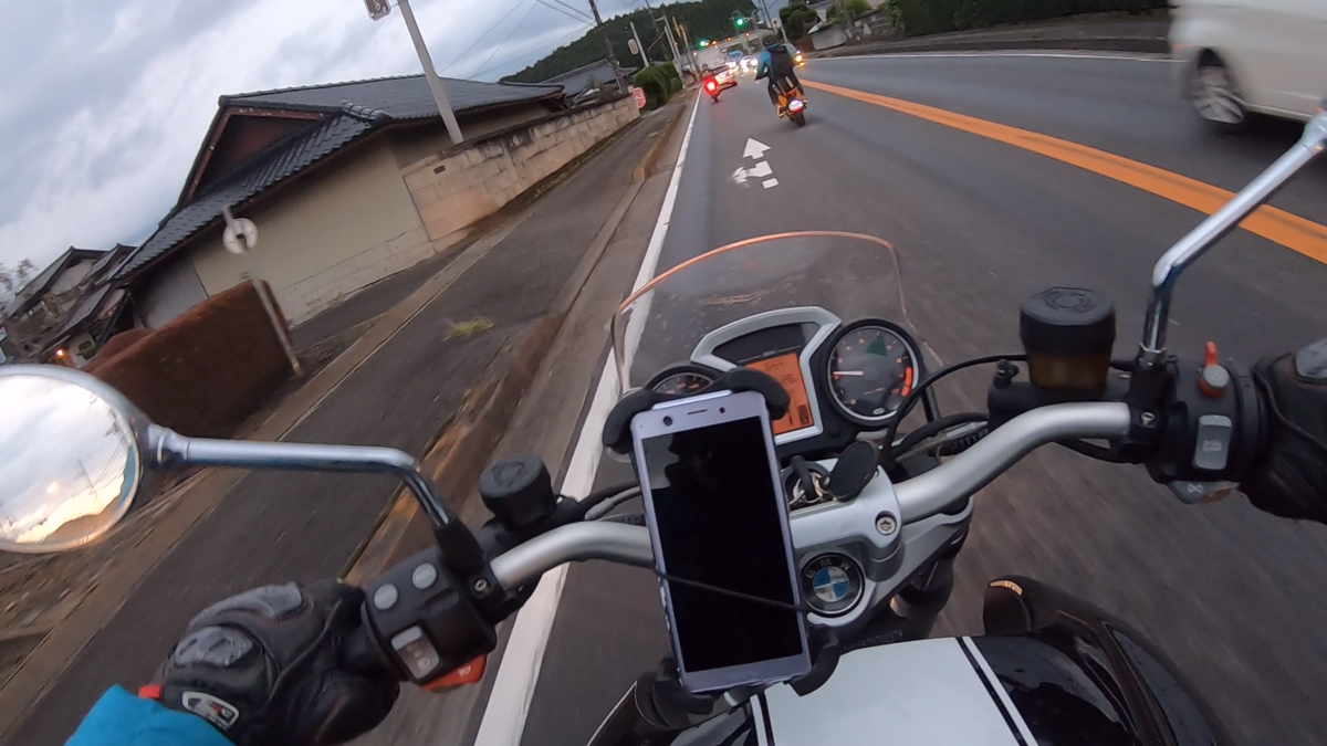 目前で小雨が…(゚∀゚)