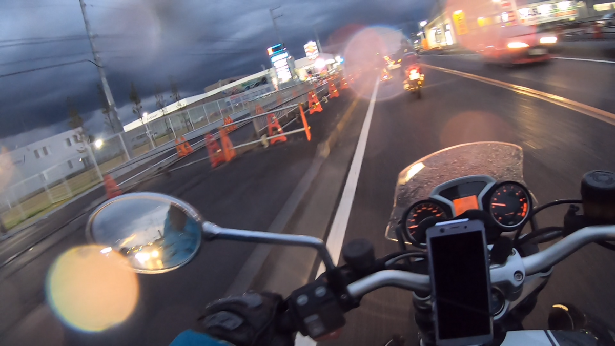 雷雨に変わりました(゚∀゚)