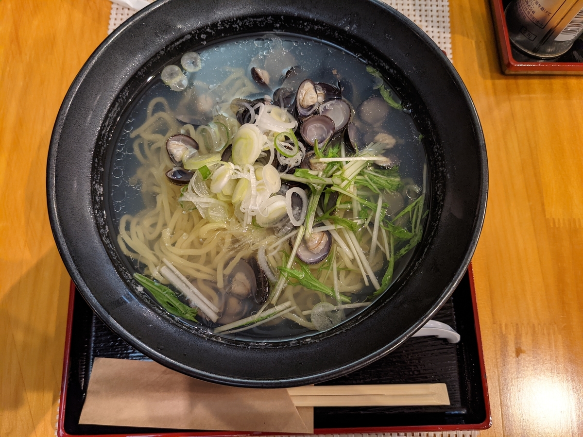 しじみラーメン (780円)