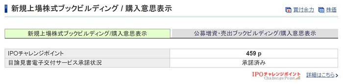 SBI証券,IPOチャレンジポイント