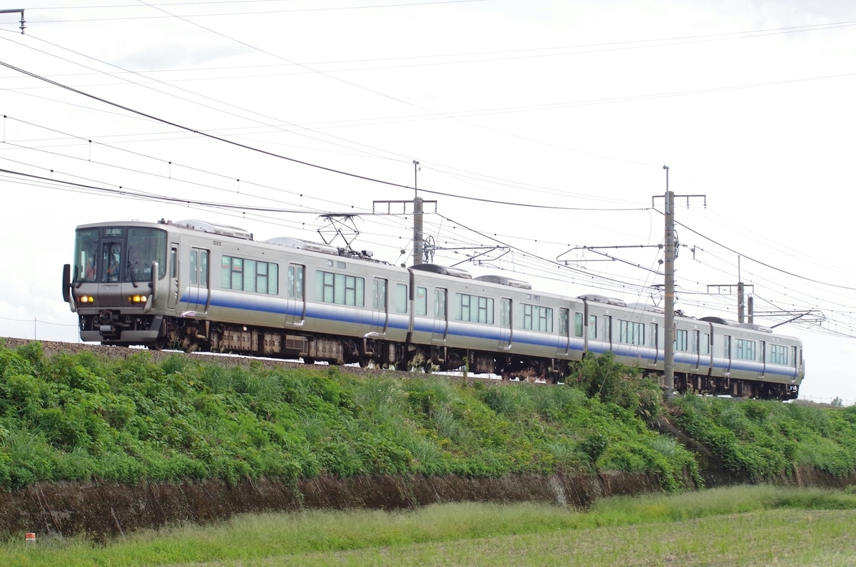 阪和線色223系の試運転を撮る。 - ニセ京都人のブログ