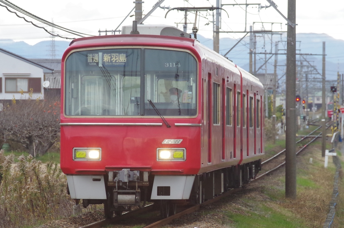 名鉄系統板　新羽島　新岐阜 名鉄羽島線で開通40周年記念系統板｜鉄道ニュース｜2022年12月12
