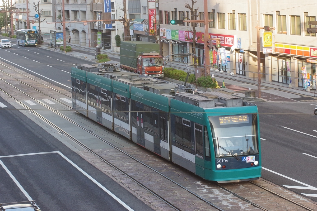 NT123 広島電鉄 5000形 グリーンムーバー MODEMO NT123 広島電鉄 5000形 グリーンムーバー 新品｜Nゲージ
