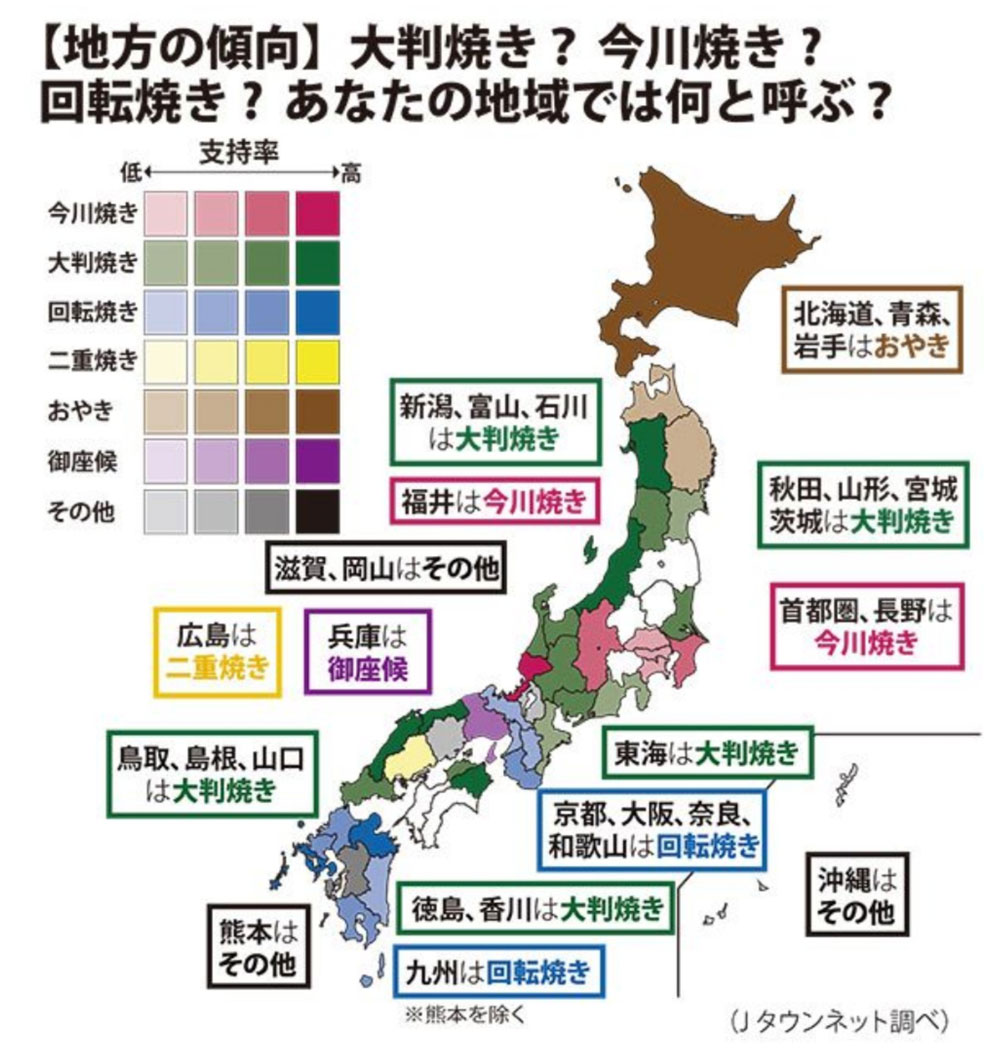 大判 焼き 呼び 方