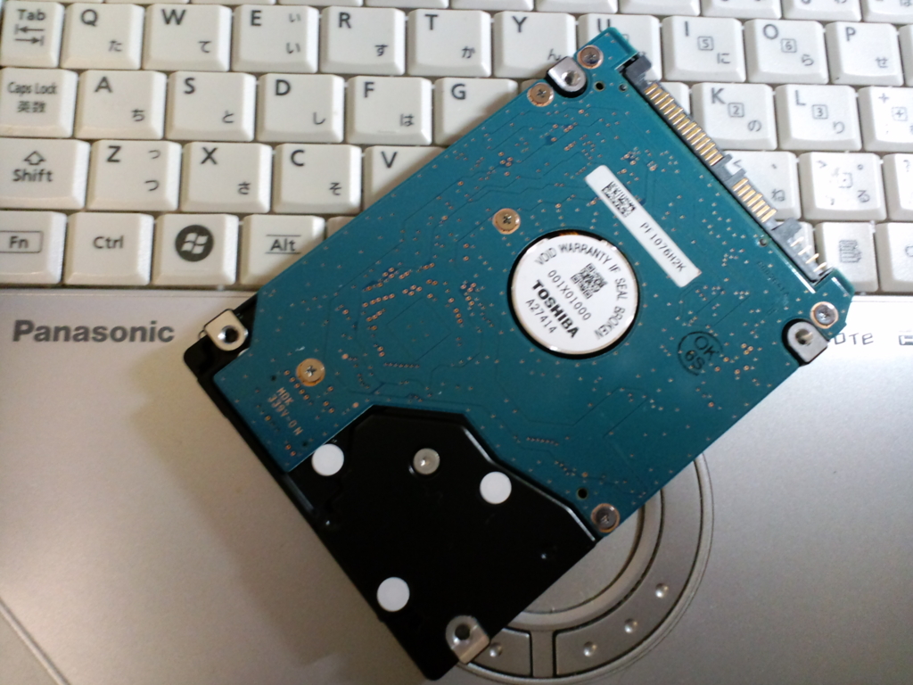 Panasonic CF-R9 メモリ増設 SSD換装 CF-R9】Let's noteのHDDをSSD換装した時の話（写真は無いんだすまない