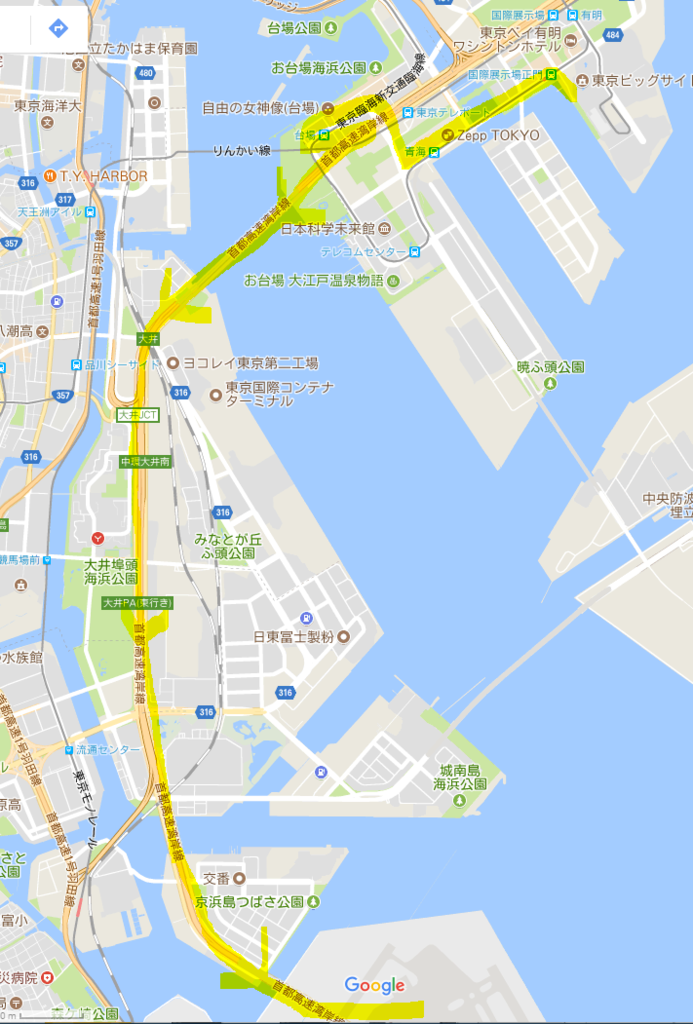 ビックサイト 羽田空港リムジンバスネット速度計測録 17夏 Nisesukaの毎日がピンチ