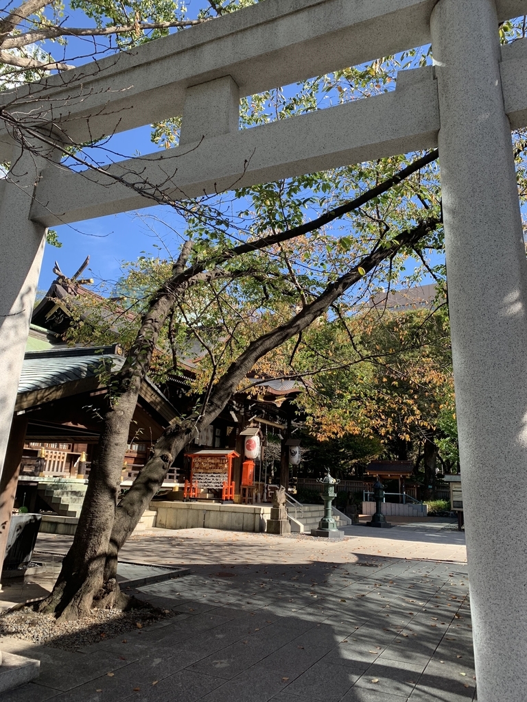 十二社熊野神社（西新宿・都庁前）の鳥居