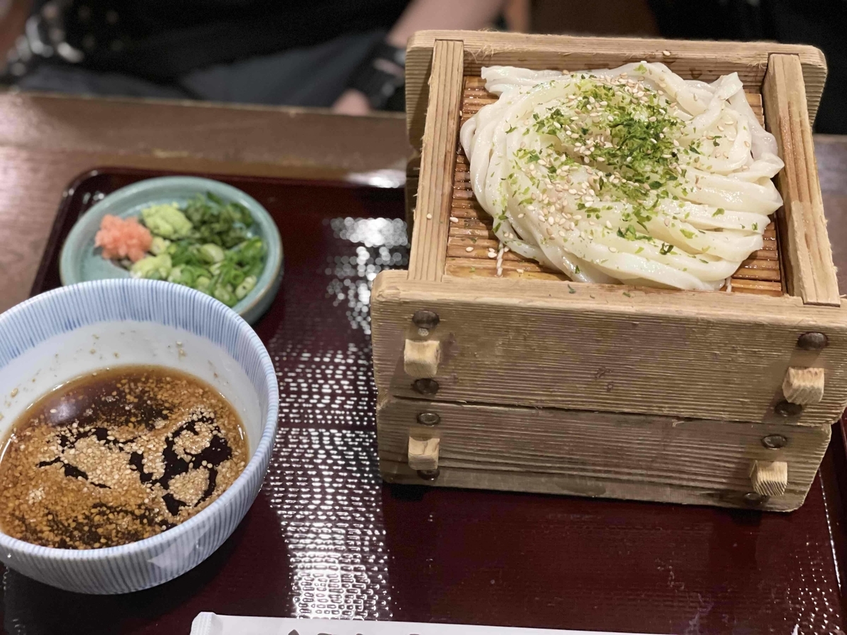 【西新宿】「三国一 アイランドイッツ店」の担担胡麻うどん