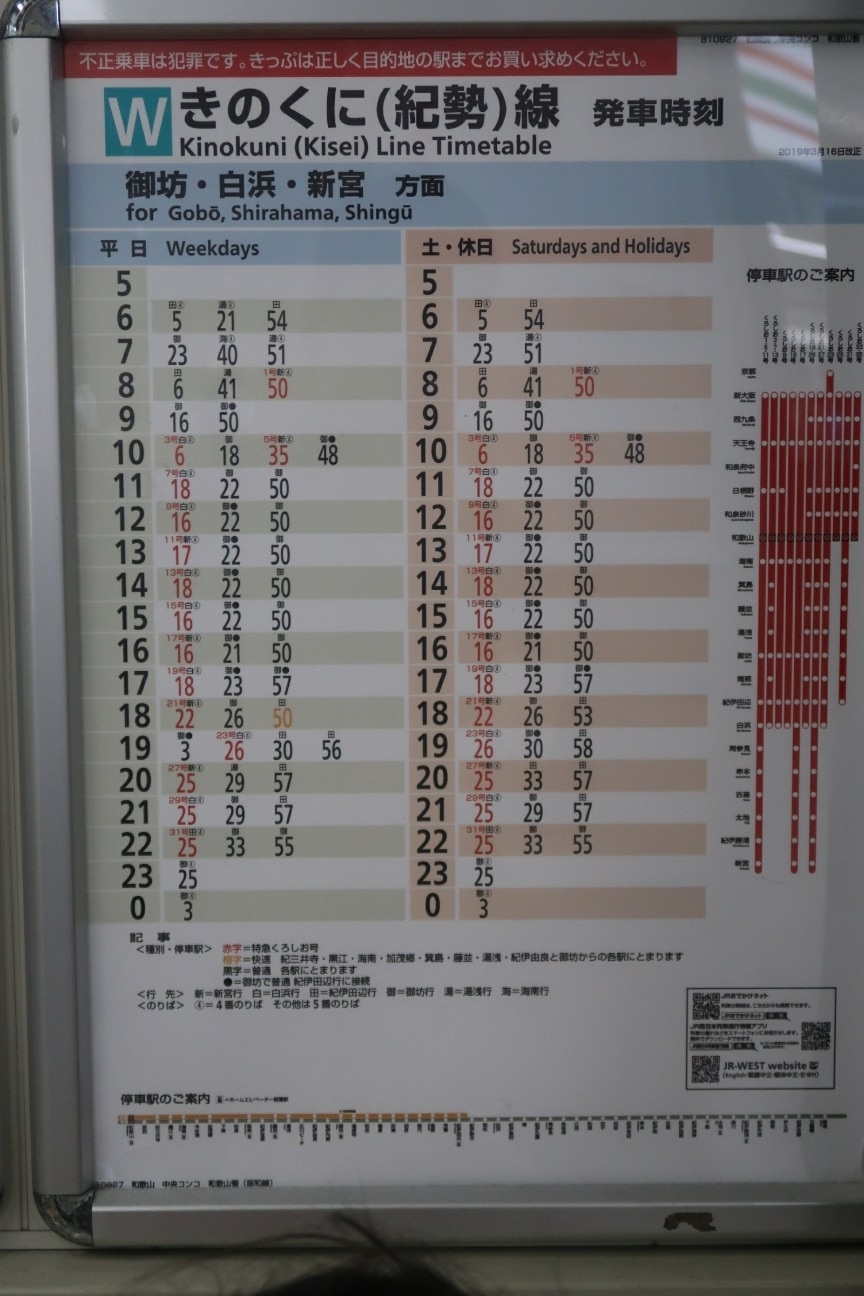 オーシャンアローでミニ私鉄「紀州鉄道」訪問（和歌山鉄道旅行1
