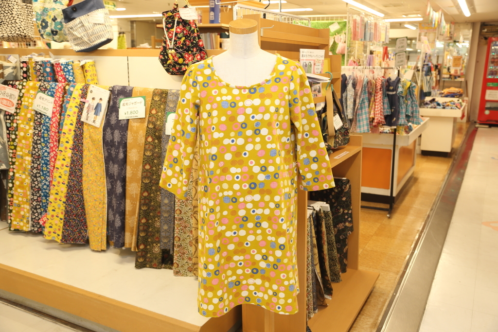 ネルワンピースができました くらしに手づくり