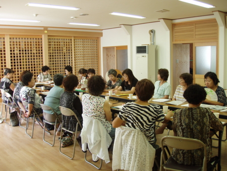 平成24年 敬神婦人会 秋まつり前の打ち合わせ