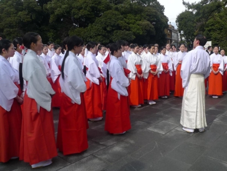 平成24年2月　巫女のための神宮研修会