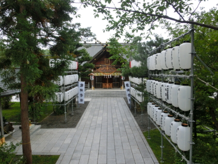 秋まつり当日朝の西野神社