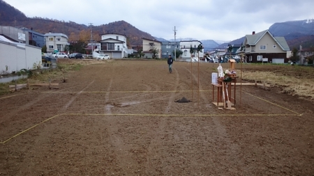 地鎮祭（札幌市西区）