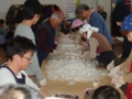 平成29年1月　西野神社 餅つき（福井記念館）