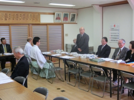 平成29年4月　西野神社 定期総会