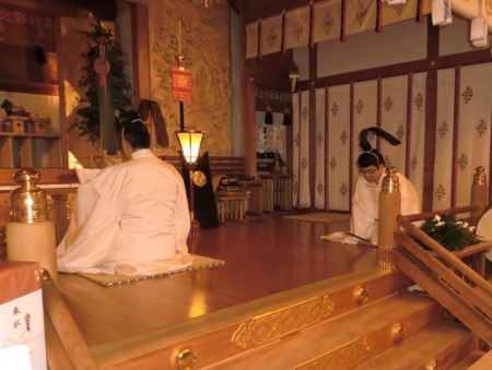 平成29年12月 西野神社 除夜祭