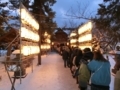 平成30年 西野神社正月（参道）