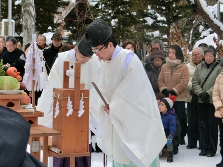 平成30年　西野神社 古神札焼納祭